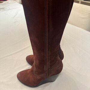FRYE Ladies CECE Boots in Size 8.5M in Brown